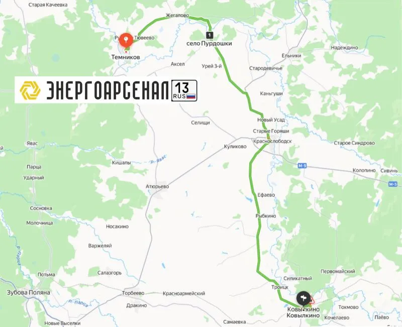 Энергоэффективный маршрут: «Энерго-Арсенал» осветил дорогу к Мордовии 