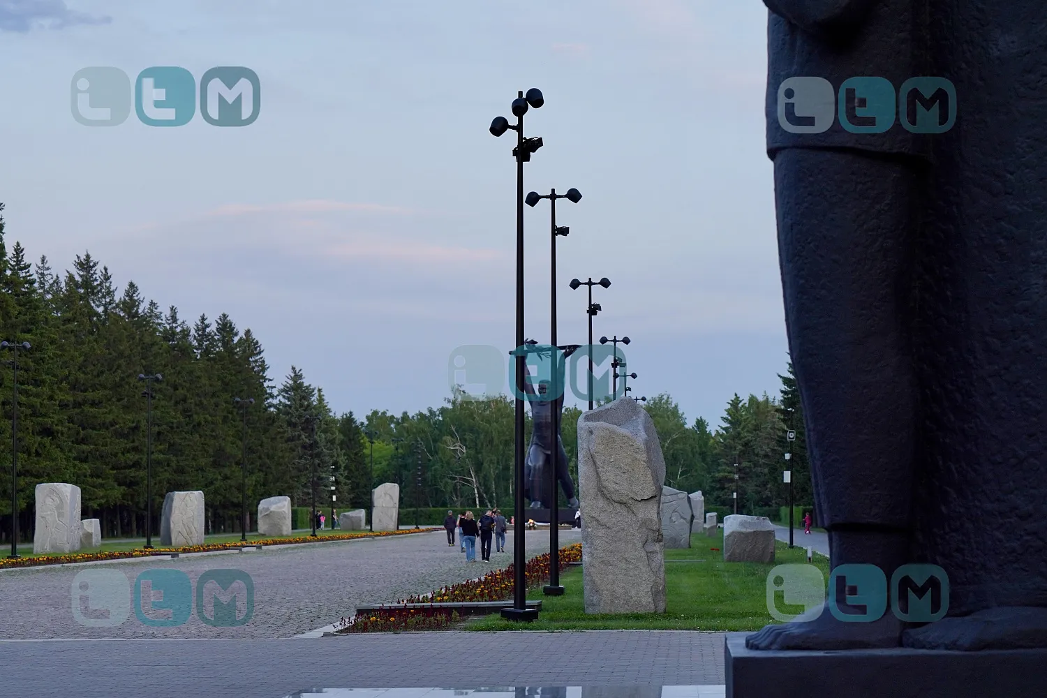 Парк победы Омск